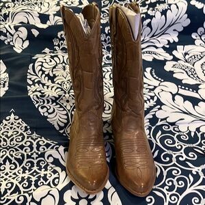Brown Heeled Boots